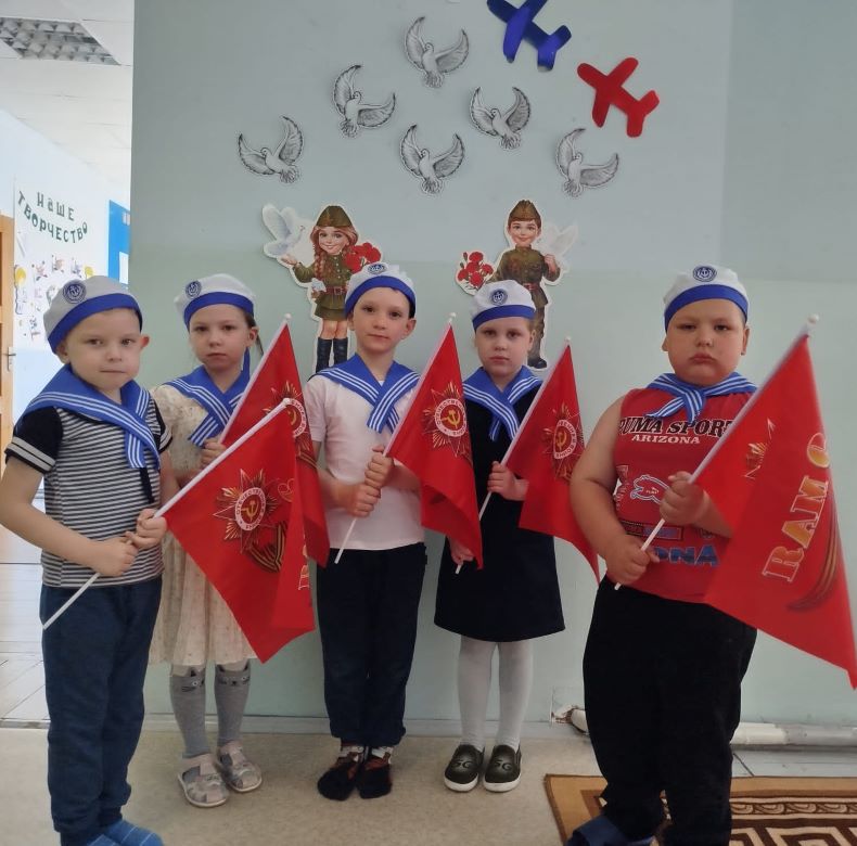 День Победы в детском саду.